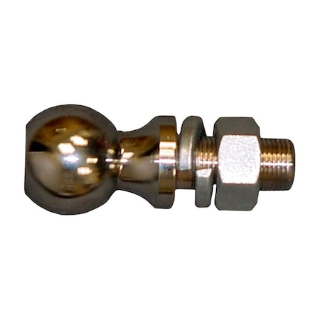 Aftermarket 2" Chrome Hitch Ball 3/4" Stud Thread 1-7/8" Stud Length CHB234